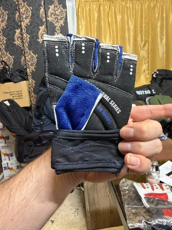 دستکش نیمه بدنسازی مردانه